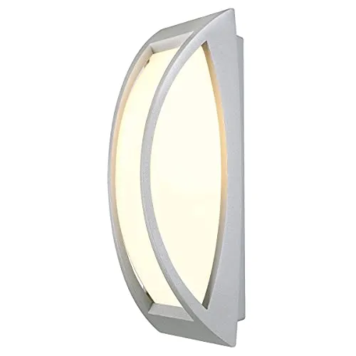 SLV MERIDIAN Outdoor Wand- und Deckenleuchte E27, IP54, max. 25W - Lampen für den Außenbereich, wetterfest und ideal für die Beleuchtung von Eingängen oder Terrassen.