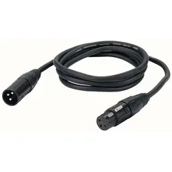 DAP XLR Mikrofon Kabel schwarz 3m von DAP Audio