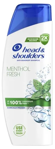 Head & Shoulders Menthol Fresh Anti-Schuppen-Shampoo, 250 ml