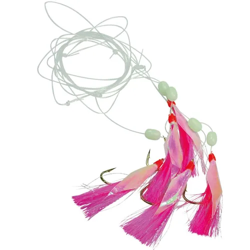 Dieter Eisele Atlanik-Vorfächer 5 Haken 5/0 120cm 0,70mm - Vorfach, Meeressystem