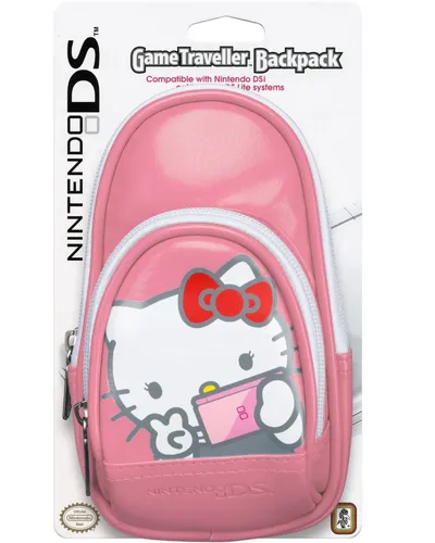 Hello Kitty Tasche Backpack Hülle Etui Case Bag für Nintendo New 3DS 3DS DSi DS