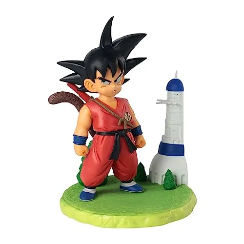 Banpresto BP19174 Figur Statue Goku Dragon Ball - History Box Vol.4, 10 cm - Model Statuen, detailreiche Goku Figur aus Dragon Ball, ideal für Sammler und Fans.