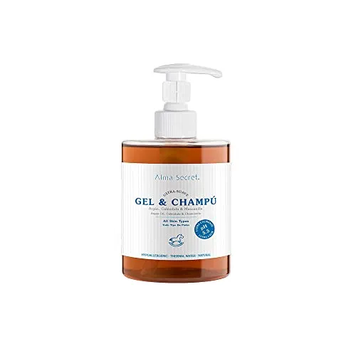 NOVA ENGEL Gel-Champú mit Argan, Calendula & Kamille 500 ml - Sanfter Gel-Champú mit Arganöl, Calendula und Kamille – reinigt gründlich und verleiht Glanz. Ideal für besondere Anlässe und tägliche Frische. Praktische 500 ml Verpackung für einfache Anwendung.