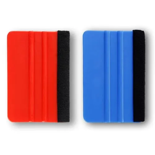 FuzlPnag 2 Stück Rakel Set Karte Filzrakel?Auto Folienrakel Set ?mit Filzkante Folierungs Werkzeug von Fliesenaufklebern, Autofolien, Schutzfolien, Möbelfolien, Wandtattoos