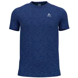 Odlo Essential Seamless Laufshirt Herren - dunkelblau,, Größe XL