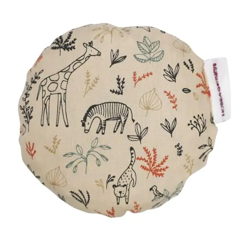 HOBEA-Germany Kirschkernkissen - Wärmekissen in verschiedenen Designs (Safari beige)