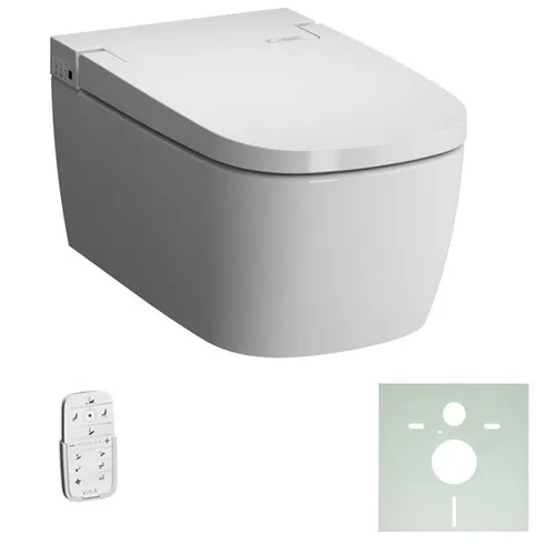 VITRA V-CARE COMFORT DUSCH-WAND-WC ohne Spülrand