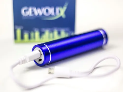 Powerbank in stylischen Farben / Nie mehr ein leerer Akku!