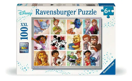 Ravensburger 04118 Disney Multicharacter Puzzle Teileanzahl 100 XXL