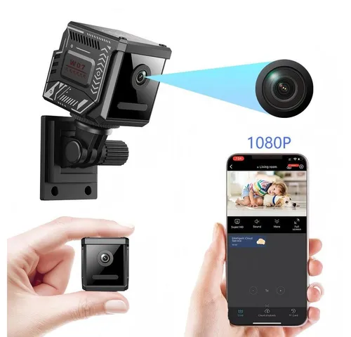 Fyrove Mini WLAN Überwachungskamera 1080p HD für Innenräume