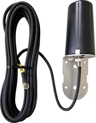 Wittenberg 5G LTE Rundstrahlantenne mit 2m Kabel - Hochwertige Wand-/Mastantenne für 2G/3G/4G/5G mit IP67 Schutz. Ideal für M2M-Anwendungen. Hohe Reichweite dank 4dBi Gewinn und 2m Anschlusskabel.