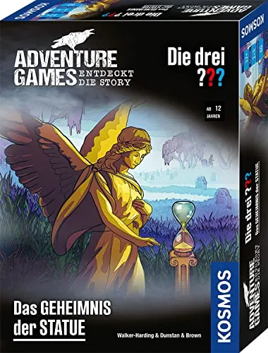 Adventure Games - Die Drei ???: Das Geheimnis der Statue, spannendes Krimi-Abenteuer für 1-4 Spieler ab 12 Jahren, ideal für Rätsel-Liebhaber