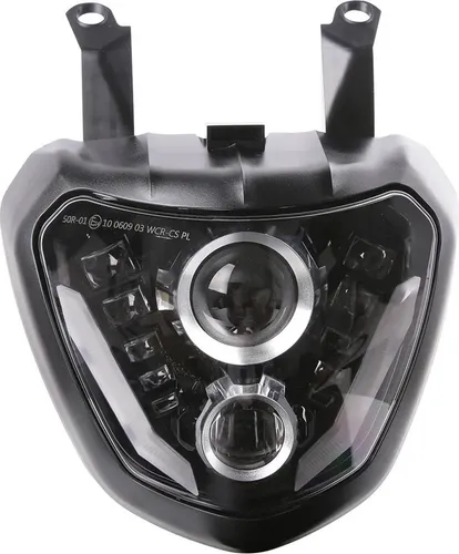 LED Scheinwerfer für Yamaha MT-07 14-17 mit E-Zulassung - Leistungsstarker LED Hauptscheinwerfer für optimale Sichtbarkeit und Sicherheit. Wasserdicht und schocksicher, einfach zu installieren und langlebig für den täglichen Einsatz.