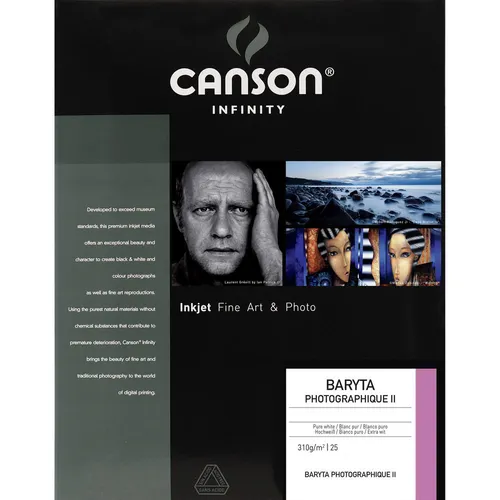 Can Infinity Baryta Photo II Satin Box A2 25H 310g von Canson