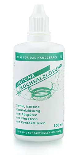 OPTOSOL Chemische Produkte GmbH Sterile, isotone Kochsalzlösung für alle Kontaktlinsen, 100 ml