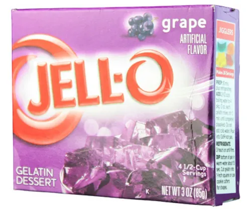 Jell-O- Grape Götterspeise Traubengeschmack