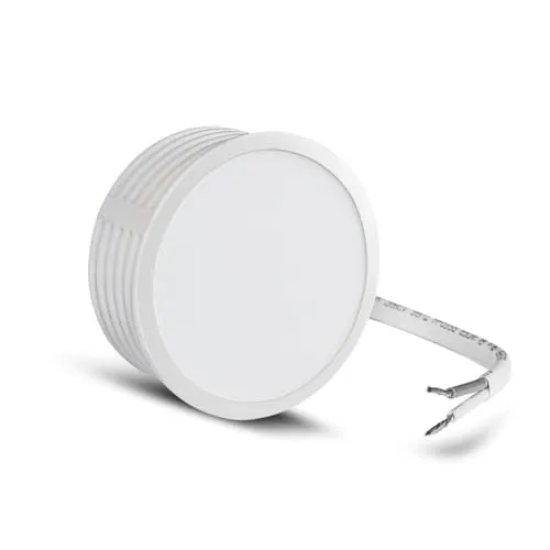 ENERGMiX 5W Flach LED Modul Leuchtmittel Lampe 230V 350lm Alternativ für GU10 MR16 Einbaustrahler 110° Warmweiß