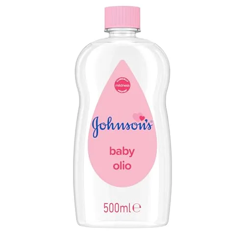 Johnsons JOHNSON'S Baby Oil 500 ML - Hautpflege - Feuchtigkeitsspendendes Babyöl für sanfte und geschützte Haut, ideal für die tägliche Pflege.
