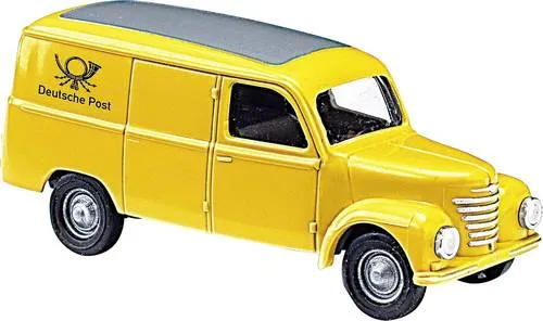 Busch Modelleisenbahn-Straße Busch 8676 - TT PKW Modell Framo V901 2 Post, maßstabsgetreu und ideal für Sammler ab 15 Jahren