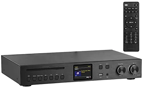 VR-Radio WLAN Radio IRS-715 - WLAN-HiFi-Receiver mit CD-Player, Bluetooth 5 und 60W für kabellosen Musikgenuss und vielseitige Wiedergabeoptionen