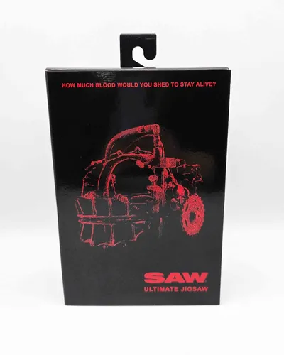 Neca Saw Ultimate Jigsaw Killer Actionfigur (Red Robe) 18 cm - Actionfigur von Jigsaw aus der Saw-Serie, detailgetreu und ideal für Sammler und Horror-Fans.