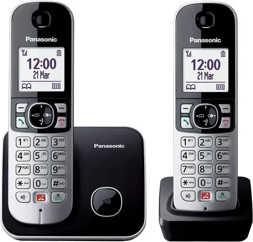 Produktbild Panasonic KX-TG6852GB Schnurlostelefon mit 2 Mobilteilen