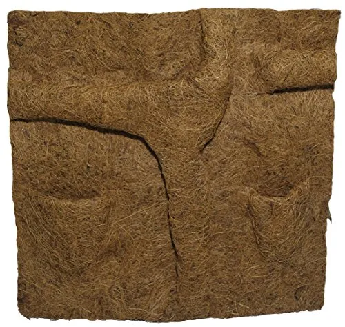 Dragon - Kokosfaserrückwand mit Pflanztaschen 50x50cm