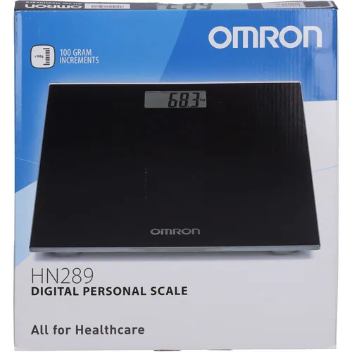 Omron Hn-289 Digitale Personenwaage schwarz