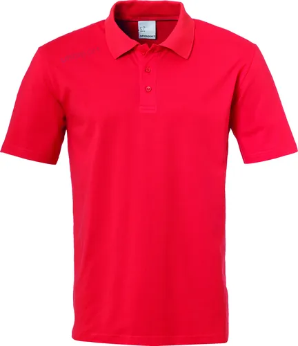 Uhlsport ESSENTIAL POLO SHIRT XL rot - Poloshirt für Herren, aus 100% Baumwolle, ideal für sportliche Aktivitäten und Freizeit. Das leichte Material sorgt für hohen Tragekomfort und Atmungsaktivität.