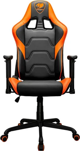 Gaming-Stuhl Cougar 3MELIORB.0001 Orange - Ergonomisch und Einstellbar - Gaming-Zubehör mit trendigem Design, der Cougar 3MELIORB.0001 bietet optimalen Komfort und Anpassungsfähigkeit für lange Gaming-Sessions.