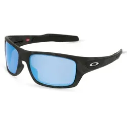 Oakley Turbine Matte Black Camo Prizm Deep Water Polarized von Oakley