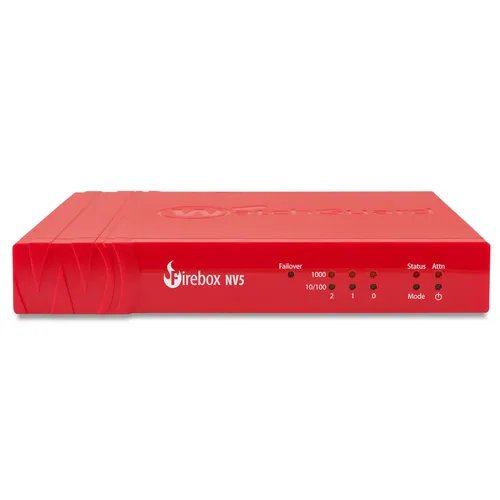 WatchGuard Firebox NV5 - Sicherheitslösung für Ihr Netzwerk - Die WatchGuard Firebox NV5 bietet umfassenden Schutz für Ihre Netzwerksicherheit. Zuverlässig, leistungsstark und ideal für kleine bis mittelgroße Unternehmen.