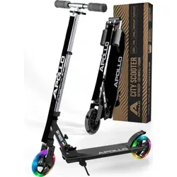 Apollo Scooter LED in schwarz von Apollo