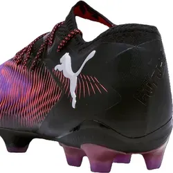 Puma Future 8 Ultimate Low FG Fußballschuhe Schwarz EU 45 - Fußballschuhe für Playmaker, mit FUZIONFIT³ Technologie für eine perfekte Passform und FLEXGILITY-Außensohle für agile 360-Grad-Bewegungen. Ideal für maximale Leistung auf festem Untergrund.