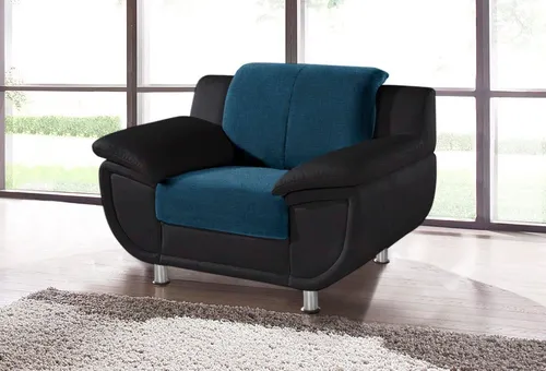 TRENDMANUFAKTUR Sessel Rondo 3, Loungesessel, wahlweise mit komfortablem Federkern, mit extra breiten Armlehnen