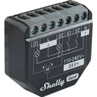 Shelly 2PM Gen4 2-Kanal-Smart-Schalter von Shelly