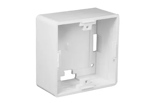 ProfiPatch ProfiPatch Aufputzgehäuse Aufputzrahmen für Netzwerkdose LAN Dose weiß Netzwerk-Adapter