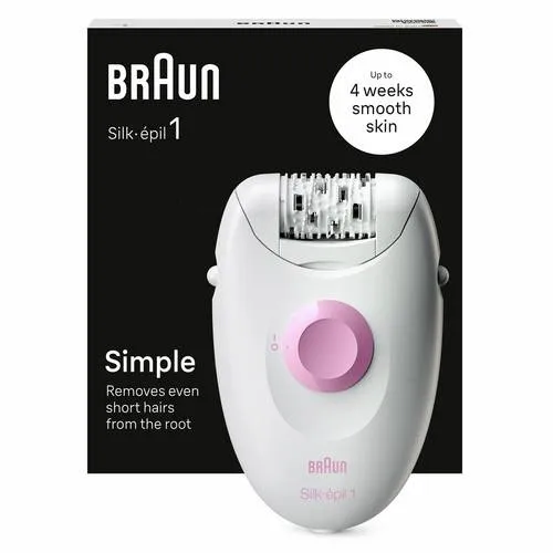 Braun SE1-000 Elektrischer Epilierer mit Lichtimpulsen von Braun