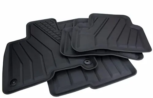 kfz-premiumteile24 Fußmatten kompatibel mit Sportage V (NQ5) ab 2021 Gummimatten Premium Qualität Allwetter Schalenmatten geruchsneutral 4-teilig schwarz