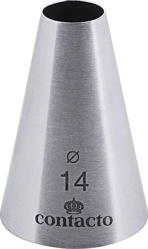 Lochtülle, Edelstahl 18/10, Ø4 - 14 mm wählbar, seidenmatt : 14 mm Variante: 14 mm