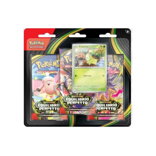 Equilibrio Perfetto 3 Bustine/Pack Blister Mit Promo Chikorita Italiano