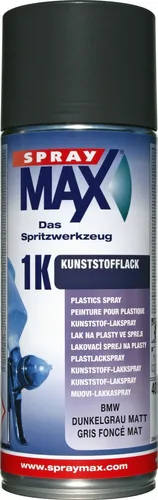 Spraymax 1K Kunststofflack Originalfarbton Spray dunkelgrau matt 680021