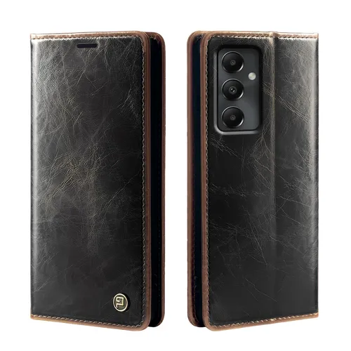 Handy Hülle für Samsung Galaxy A55 5G Handyhülle Case Klapphülle RFID Braun