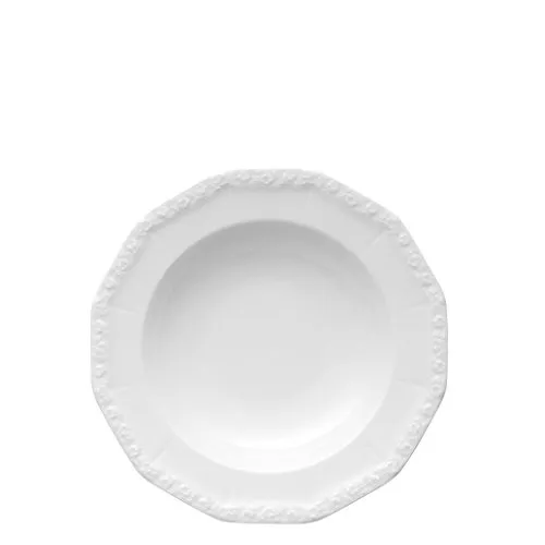 Rosenthal Maria Pastateller 28 cm, weiß - Pastateller aus Qualitätsporzellan, spülmaschinenfest und mikrowellengeeignet - ein stilvoller Klassiker für jede Tischdekoration.