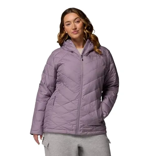 Columbia Heavenly Hooded Jacket shale purple (554) L von Columbia