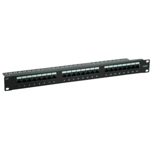 Value Patchpanel (26.99.0362) - Zubehör für Server, hochwertiges Patchpanel mit 24 Ports für eine optimale Netzwerkverbindung und einfache Kabelorganisation.