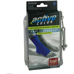 Bort ActiveColor Knöchelbandage L blau 1 St