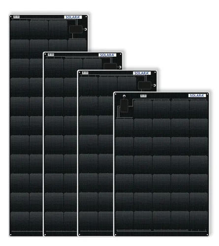 Solara Power M-Serie 130Wp Solarmodul für Yachten und Boote - Flexibles Solarmodul für den Einsatz auf Yachten und im Outdoor-Bereich. Höchster Ertrag dank Sunpower-Zellen und widerstandsfähiger Bauweise, ideal für extreme Bedingungen.