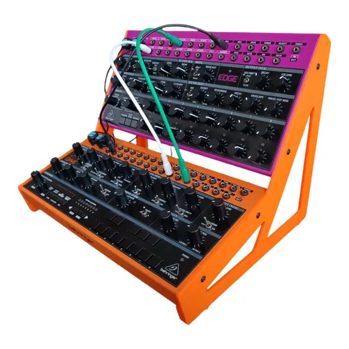 Acid Console - Eurorack Desktop Stand für 2x Behringer Edge, Crave, Spice, Grind