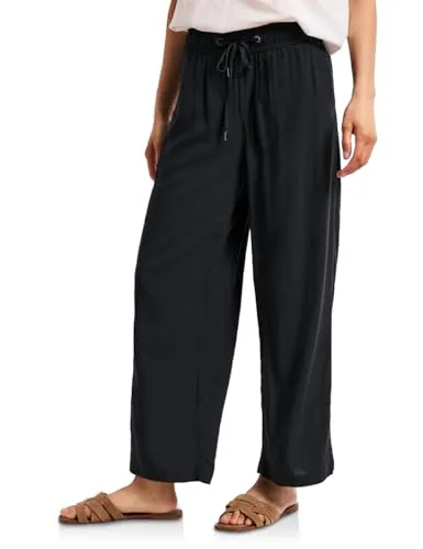 STREET ONE Palazzohose Style QR Emee Solid HW Wide Le
